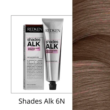 Крем-фарба для волосся напівстійка з лужним pH Redken Shades ALK тон 6N Morrocan Sand
