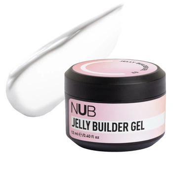 Гель-желе моделювальний NUB Jelly Builder Gel 02 білий 12 мл
