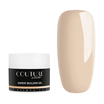 Білдер-гель трифазний Couture Color Expert Builder Gel 06 Biscotti для нарощування бісквітне печиво 15 мл