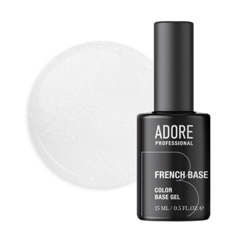 База камуфлювальна Adore Professional French Base 26 Salt молочний із шимером 15 мл