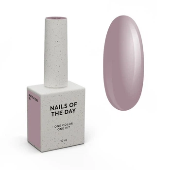 Гель Nails Of The Day Bottle Gel 35 с кисточкой пыльно-лиловый 10 мл