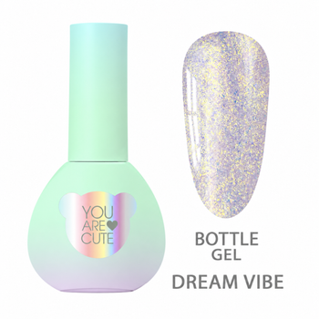 Рідкий гель You Are Cute Bottle Gel Vibe Dream для зміцнення й моделювання з ефектом хамелеону 5 мл