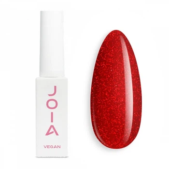 Гель-лак JOIA vegan Midnight Glow 11GP Velvet Eclipse світловідбивний ягідно-гранатовий з теплим глянцем 6 мл
