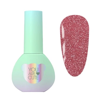 Гель-лак You Are Cute Color Gel 146 світловідбивний приглушено-рожевий 5 мл