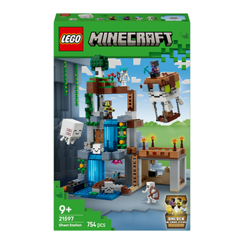 Конструктор LEGO Minecraft Станция гастов 754 детали (21597)
