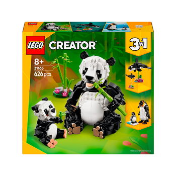 Конструктор LEGO Creator Дикие животные: семейство панд 626 деталей (31165)