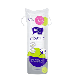 Ватні диски BELLA Cotton classic 110 штук (80 штук+30%) 5900516110673
