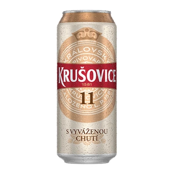 Пиво Krušovice 11 4.7% (24 жб по 0,5л, Чехія). Завод Heineken Česko.