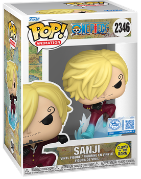 Фігурка Funko Pop! Animation: One Piece — #2346 Санджі (Sanji Glow in the Dark / Glow)