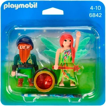 Конструктор Playmobil Ельф та Гном 6842 – ігровий набір для розвитку фантазії та дрібної моторики