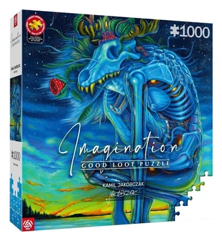 Пазл Good Loot Imagination Series 1000 элементов — Biały Wilk (Белый Волк) / Kamil Jakóbczak