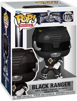 Фігурка Funko POP! Movies: Mighty Morphin Power Rangers: The Movie — BLACK RANGER (Чорний Рейнджер) #1776