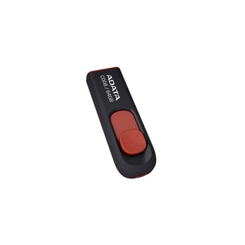 USB флеш накопичувач A-DATA 64GB C008 Black+Red USB 2.0 (AC008-64G-RKD)