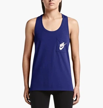 Майка женская Nike Signal Tank Blue XS Синий 726076-455