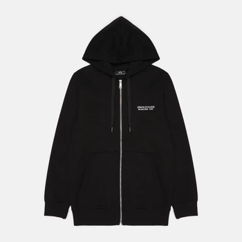Мужская Кофта Зип-Худи Armani Exchange Zip Hoodie Черный 2026 S