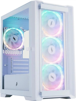 Корпус 1stPlayer T4-G-WH-4FS7-W White