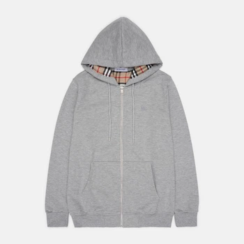 Чоловіча Кофта Зіп-Худі Burberry Zip-Hoodi Сірий 2026 S