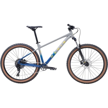 Горный велосипед 27.5 Marin Bobcat Trail 3 M серый синий 18 скоростей алюминиевая рама гидравлические дисковые тормоза (SKE-02-49)
