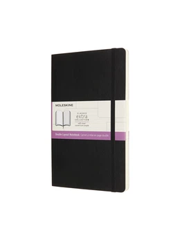 Записная книжка Moleskine Classic средняя, Линейка-Нелинованная Черная Мягкая (NB313SBK) 8056420852974