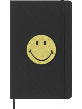 Записная книжка Moleskine Smiley средняя, Линейка Канва (LESMILEYNTBK) 8056598855081
