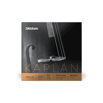 Струны для виолончели D'Addario KAPLAN CELLO STRING SET 4/4 Scale Medium Tension
