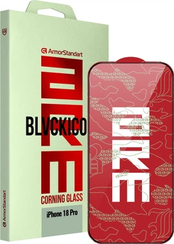 Защитное стекло для смартфона Apple iPhone 18 Pro ArmorStandart Corning Black Icon (ARM92165)