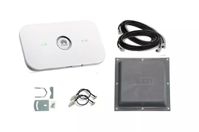 Комплект 4G WiFi роутер Huawei E5573 + антенна MIMO YUST 2x15 Дб