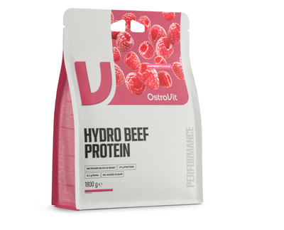 Протеин Hydro Beef Protein OstroVit 1800 гр смак Малина