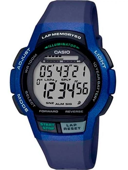 Чоловічі наручні годинники Casio WS-1000H-2AVEF