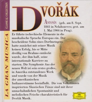 Музичний CD диск Antonin Dvorak - La Gran Musica - Classical Collection фірмовий