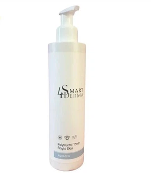 Увлажняющий гель-тонер Smart4Derma Aquagen PolyFructol TONER BRIGHT SKIN 250мл