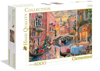 Пазл Clementoni High Quality Collection: Закат в Венеции, Италия, Доминик Дэвисон (High Quality Collection - Venice Evening Sunset Puzzle - 6000 pcs.), 6000 эл. (36524)