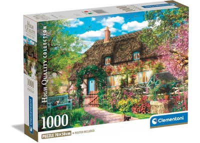 Пазл Clementoni High Quality Collection: Старый дом (High Quality Collection - The Old Cottage Puzzle - 1000 pcs.), 1000 эл. (39908)