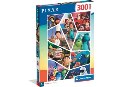 Пазл Clementoni Super: Мультики Пиксар, Disney/Pixar (Super - Disney Pixar World Puzzle - 300 pcs.), коллаж, 300 эл. (21756)