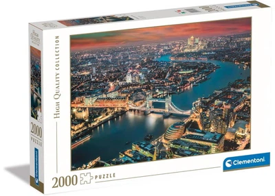 Пазл Clementoni High Quality Collection: Лондон з висоти пташиного польоту, Англія (High Quality Collection - London Aerial View Puzzle - 2000 pcs.), 2000 ел. (32082)