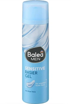 Гель-піна для гоління Balea Men Sensitive Rasier Gel для чутливої шкіри 200 ml Vegan