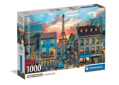 Пазл Clementoni High Quality Collection: Улицами Парижа, Доминик, Дэйвисон (High Quality Collection - Amerigo Vespucci Puzzle - 1000 pcs.), 1000 эл. (39983)