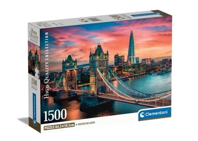 Пазл Clementoni High Quality Collection: Лондон в сумерках, Англия (High Quality Collection - London Twilight Puzzle - 1500 pcs.), 1500 эл. (31715)