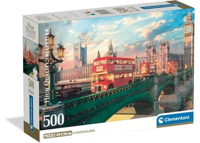 Пазл Clementoni High Quality Collection: Вестминстерский мост, Лондон, Англия (High Quality Collection - Westminster Bridge Puzzle - 500 pcs.), 500 эл. (35575)