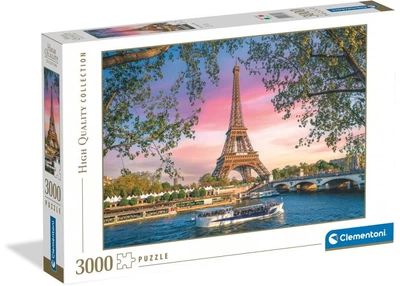 Пазл Clementoni High Quality Collection: Железная леди в розовом, Париж, Франция (High Quality Collection - Iron Lady in Pink Paris Puzzle - 3000 pcs.), 3000 эл. (33039)