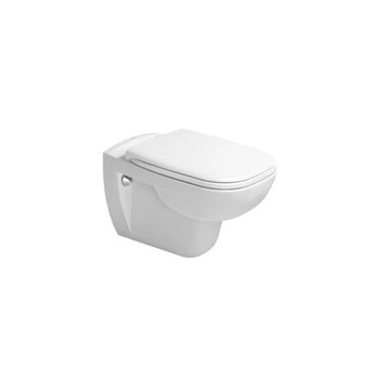Підвісний унітаз DURAVIT D-CODE 45350900A1, білий/глянсовий, овальна
