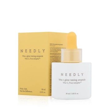 Сироватка-ампула NEEDLY Vita C Glow Toning Ampoule з вітаміном C для сяйва та вирівнювання тону, 30 мл
