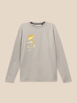 Лонгслів з принтом чоловічий LAWA P-MB02390 L Світло-сірий shop (2000999676222)