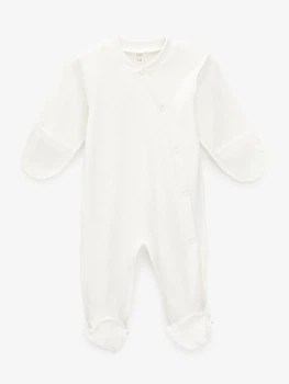 Комбінезон для хлопчика 906 50 см Молочний shop (2000999716157)