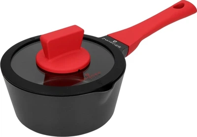Ківш Zwieger Obsidian з кришкою 16 см 1.3 л (5903357370176)