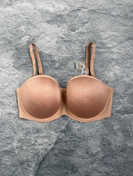 Бюстгальтер балконет Thirdlove Classic Strapless - 80E - Бежевий
