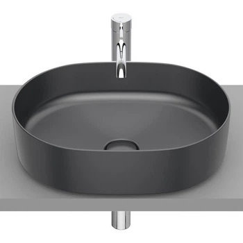 Умивальник ROCA INSPIRA A327520640, онікс, накладний, 50 см
