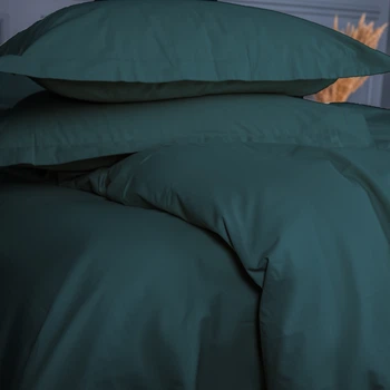Простирадло Poplin Line "091 Emerald" 110*160
