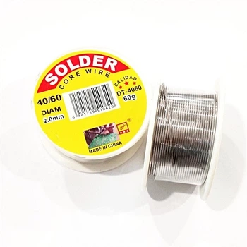 Припій для паяння олово 2 мм 60 г SOLDER. (50-60)
