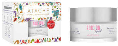 Krem do twarzy Atache Vital Age Wrinkle Attack przeciwzmarszczkowy 60 ml (8430795071718)